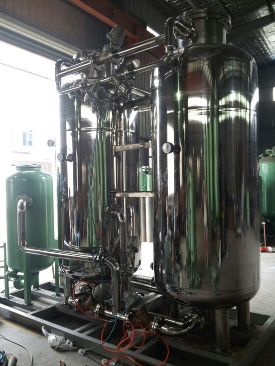 沒(méi)噴漆的制氮機